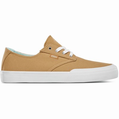 Tenis Etnies JAMESON VULC LS Blancos/Amarillos Para Hombre MX853-JVK